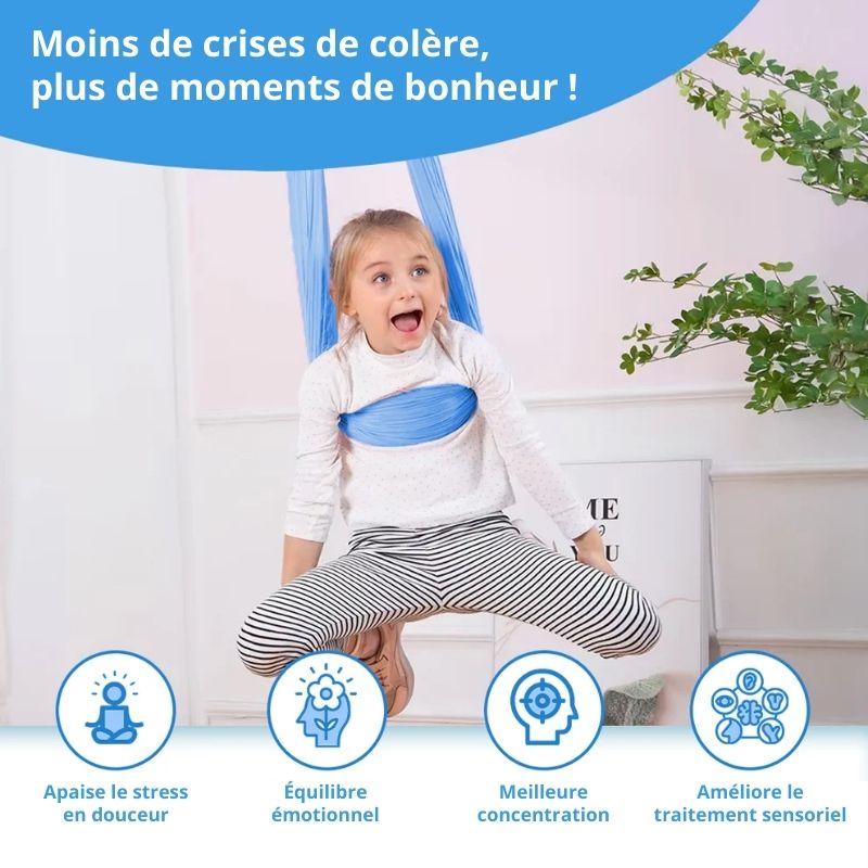 Swingy, la balançoire sensorielle qui remplace les écrans