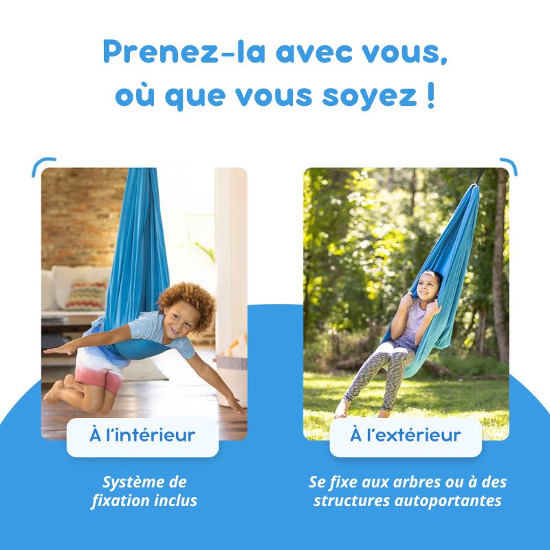 Swingy, la balançoire sensorielle qui remplace les écrans