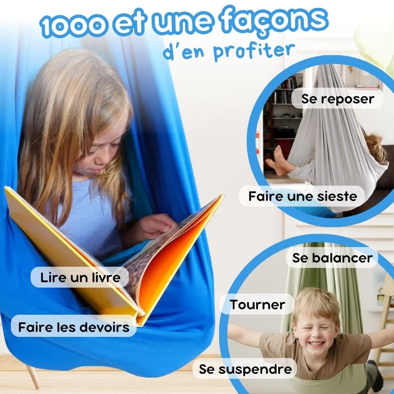 Swingy, la balançoire sensorielle qui remplace les écrans